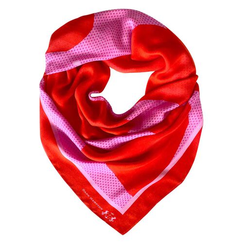 Dark Hampton Have Heart Cashmere Modal Scarf
